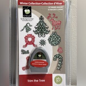 Cricut Cartridge ~ Trim the Tree ~ New In Package
